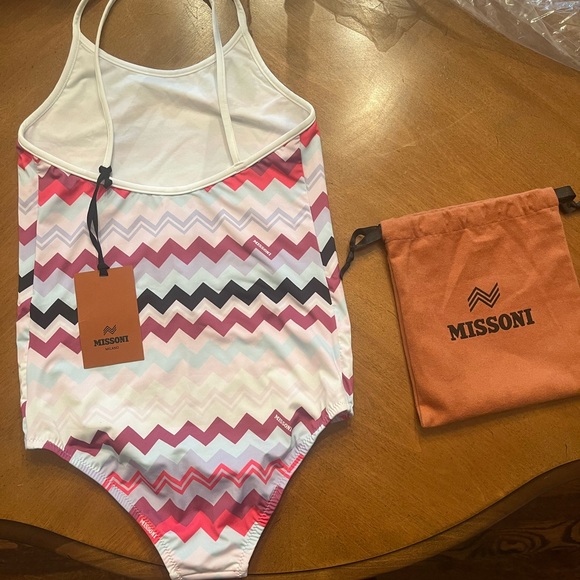 Girls size 12 Missoni swimsuit - Picture 5 of 7